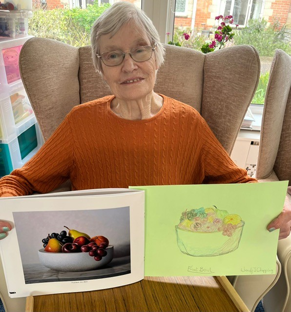 Wendy’s Artwork on Display at Ashley House