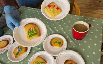 Chelsea Flower Show Inspires Biscuit Decorating at The Firs