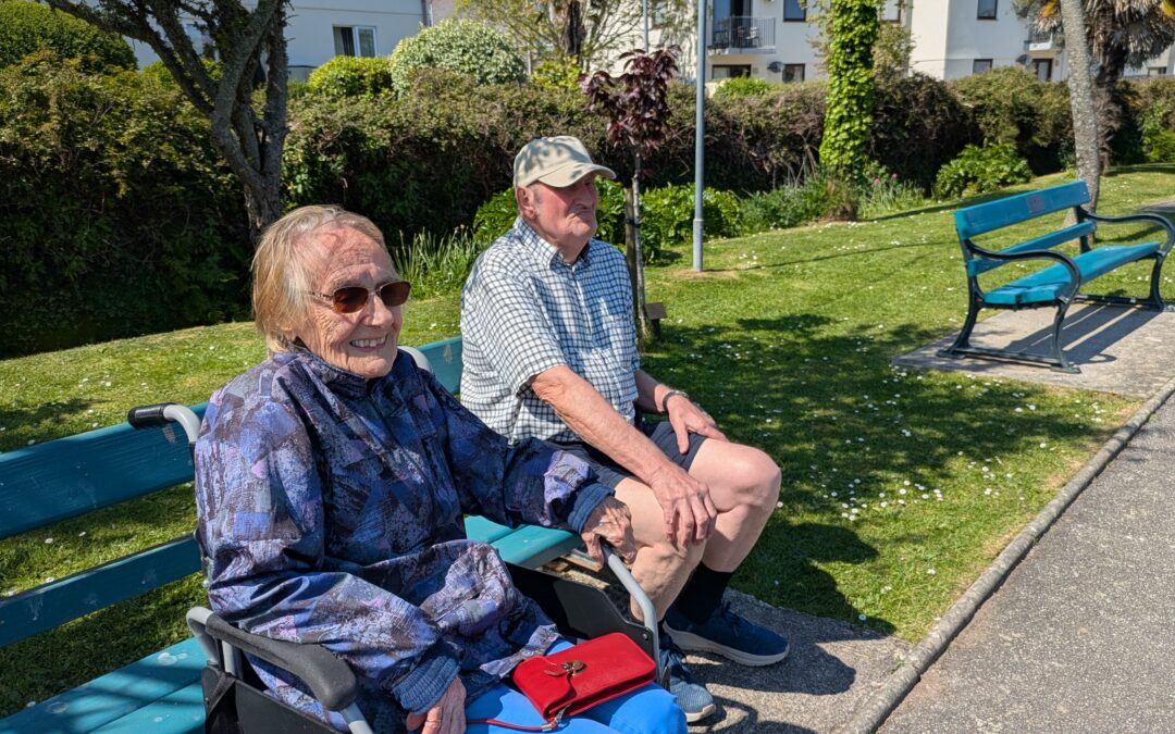 Lavender Court Residents Enjoy Lakeside Walk for National Garden Week