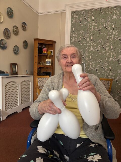 Indoor Bowling Brings Laughter at Lake View