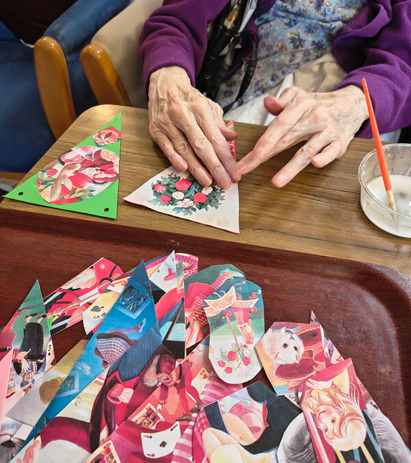 Alice in Wonderland Bunting Brings Creativity to Cambrian Lodge
