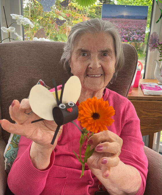 Ashley House Gets Creative for World Bee Day