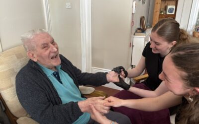 Lake View Enjoys Wellness Pamper Day with Local College Students