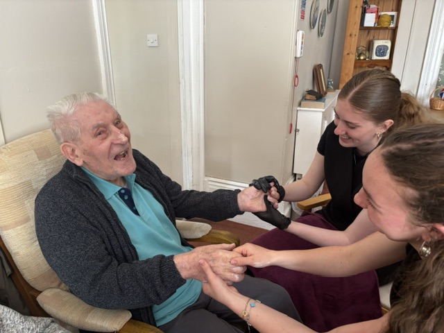 Lake View Enjoys Wellness Pamper Day with Local College Students