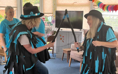 Morris Dancing Brings Colour and Rhythm to Ashley House