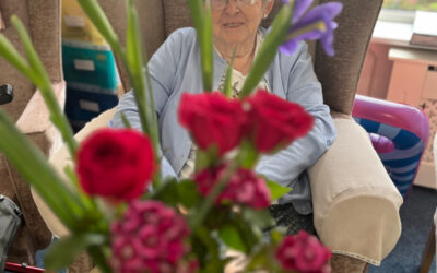 Residents Bring Colour and Scent to Ashley House
