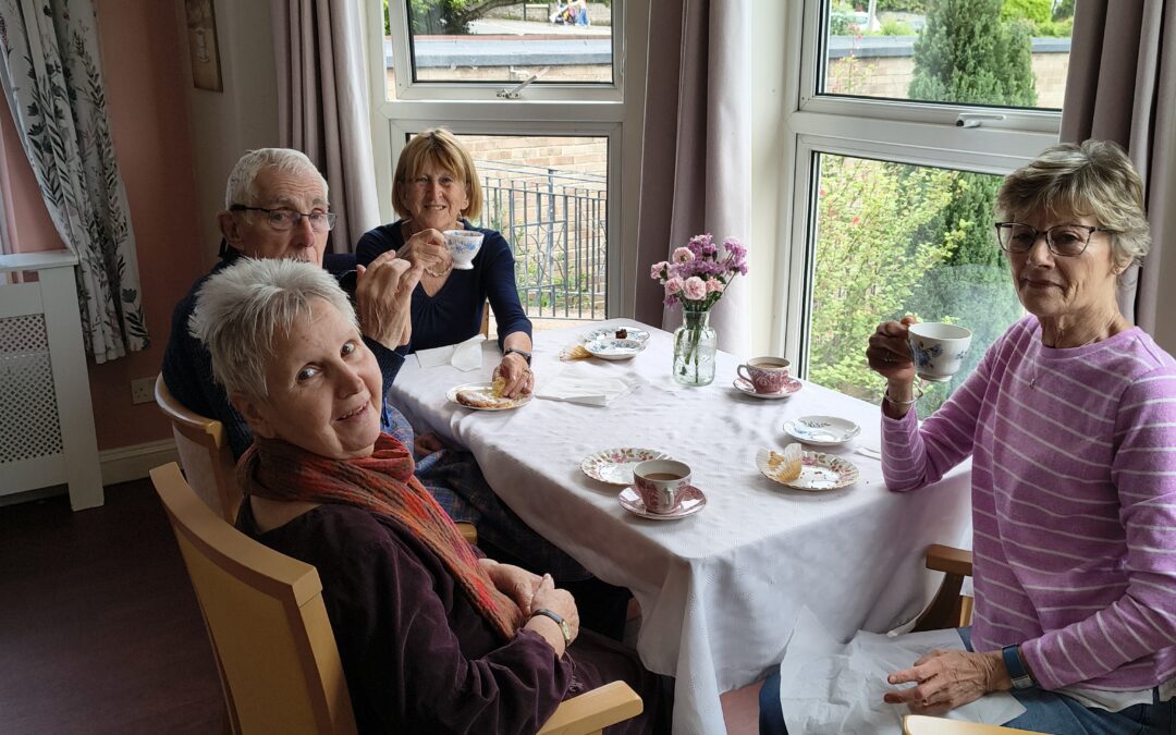 Cambrian Lodge Enjoys a Lovely Time for a Cuppa Tea Party