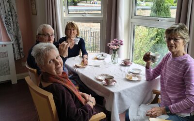 Cambrian Lodge Enjoys a Lovely Time for a Cuppa Tea Party