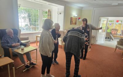 A Joyful Impromptu Dance Session at The Manor