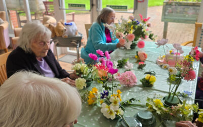 Chelsea Flower Show Inspires Flower Arranging at The Firs