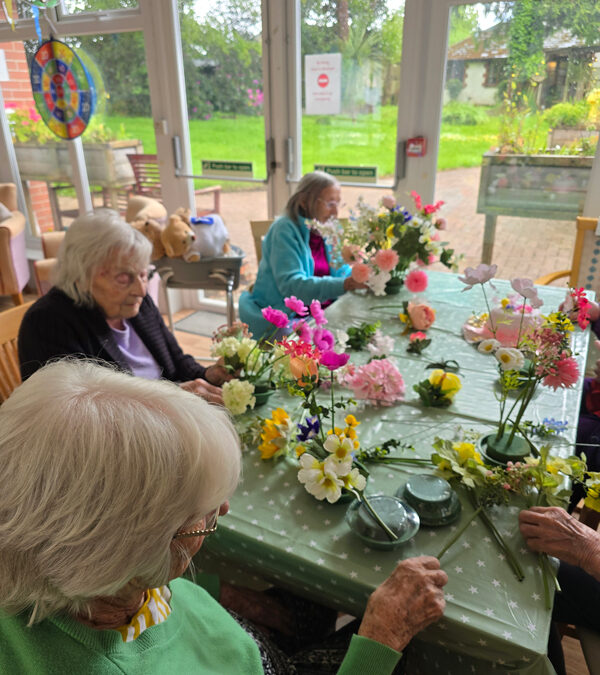 Chelsea Flower Show Inspires Flower Arranging at The Firs