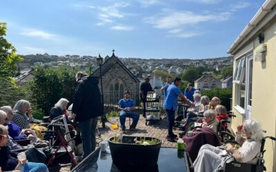 Sunshine, Tea and Good Company at Lavender Court