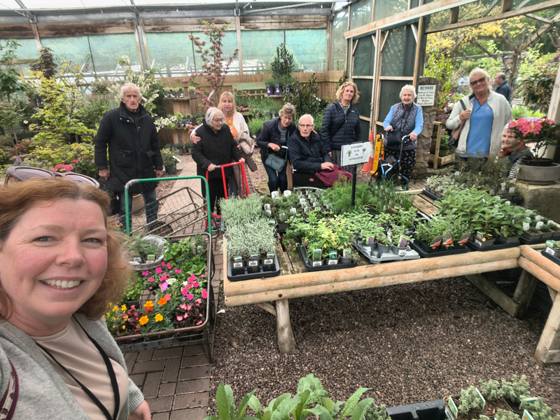 Garden Centre Trip Inspires New Planting Plans at Cambrian Lodge