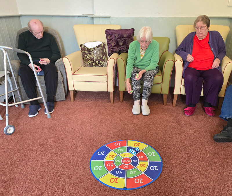 Friendly Competition at The Firs’ Tuesday Target Game