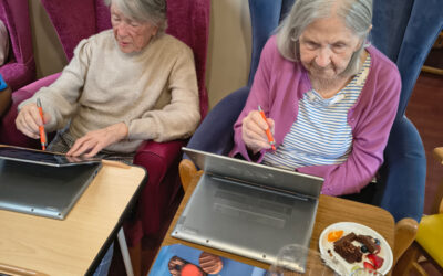 Residents Enjoy Exploring the Our Echo System at Cambrian Lodge
