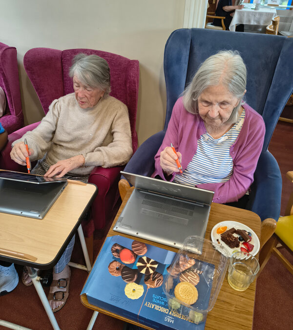 Residents Enjoy Exploring the Our Echo System at Cambrian Lodge