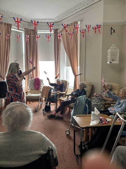 Lake View Marks VE Day with Music, Flags and Reminiscence